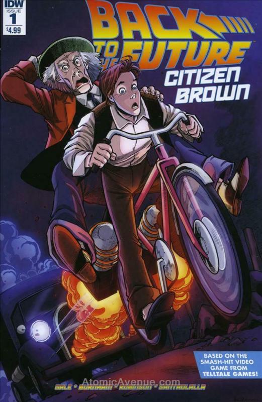 Back To The Future: Citizen Brown #1 VF; IDW | save on shipping - details inside