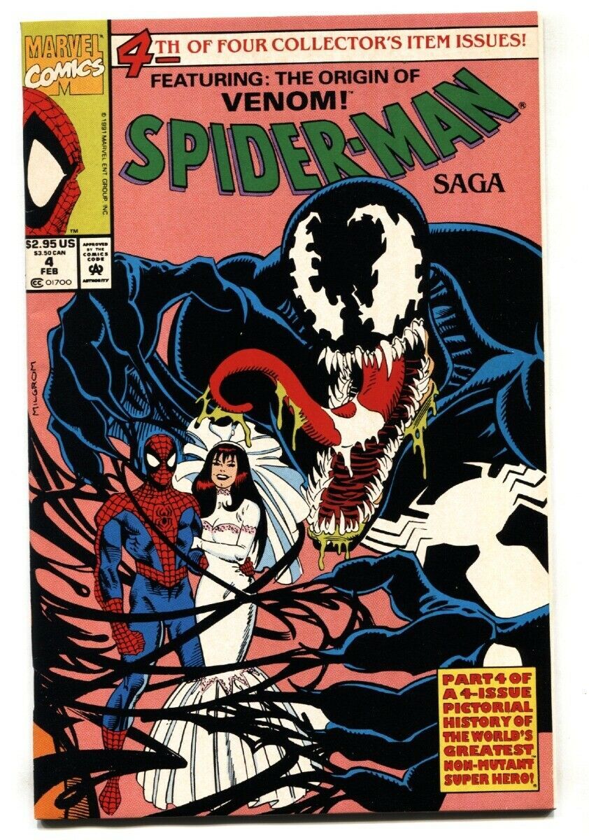 Spider-Man Saga #4-Venom story-comic book 1991-Mary Jane | Comic Books -  Copper Age, Marvel, Spider-Man / HipComic