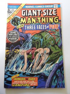 Giant-Size Man-Thing #5 (1975) FN Condition MVS Intact