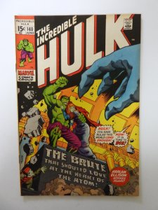 The Incredible Hulk #140 (1971) VF condition