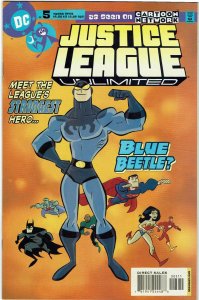 Justice League Unlimited #5 1st Blue Beetle NM