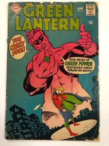 GREEN LANTERN 61 (June 1968) GOOD   Golden Age GL Earth One, Earth Two GIL KANE 