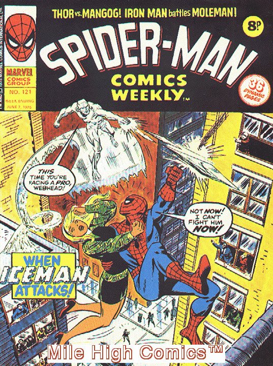 SPIDER-MAN WEEKLY  (#229-230) (UK MAG) (1973 Series) #121 Fine