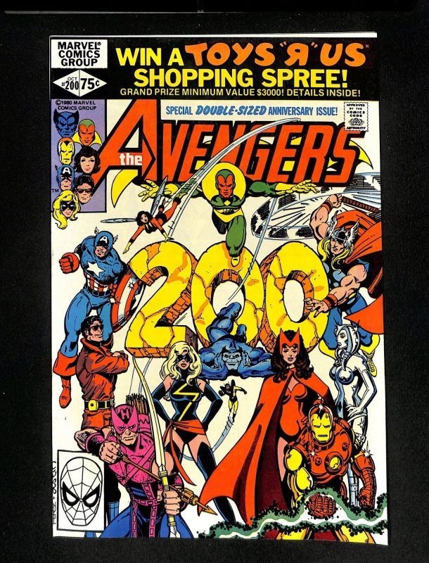 Avengers #200 Ms. Marvel leaves the Avengers!