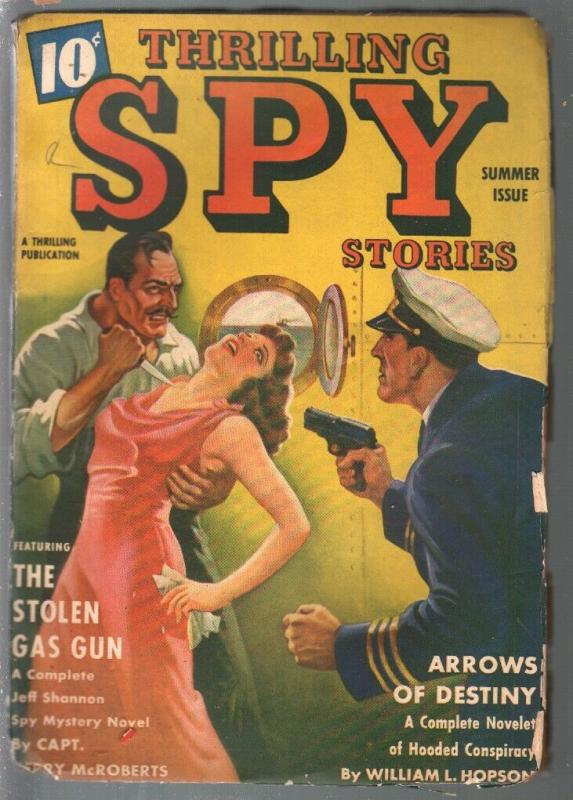 Thrilling Spy Stories-Spring 1940-hero pulp-The Eagle-Ellsworth-pulp thrills-... 