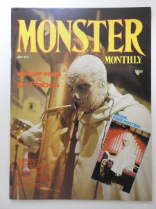 Monster Monthly #4 W/Poster!! Awesome Read!! VF- Condition!