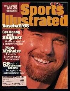 Sports Illustrated ( 8.0 VFN)  Mark McGwire /  March 1998