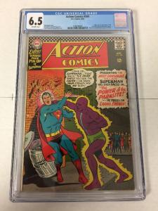 Action Comics 340 Cgc 6.5 Ow Pages 1st Parasite 