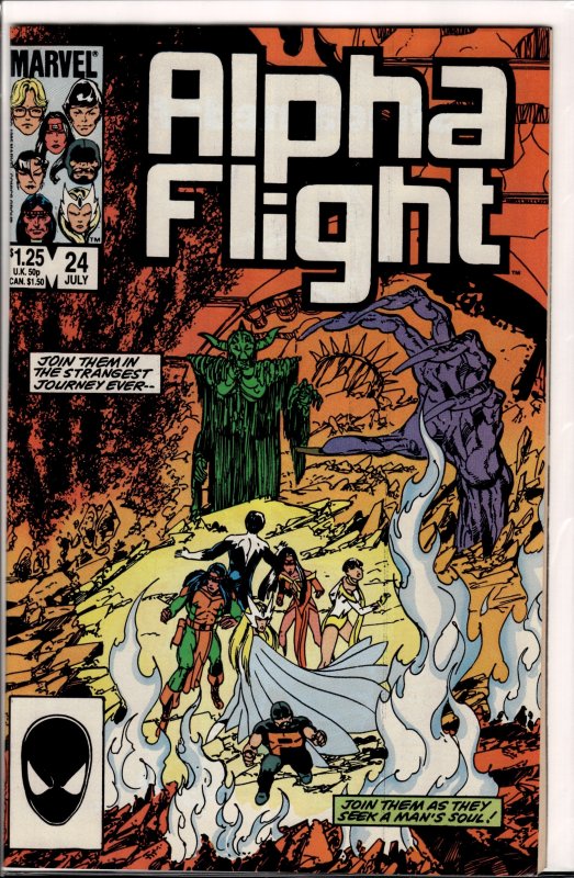 Alpha Flight #24 (1985) Alpha Flight