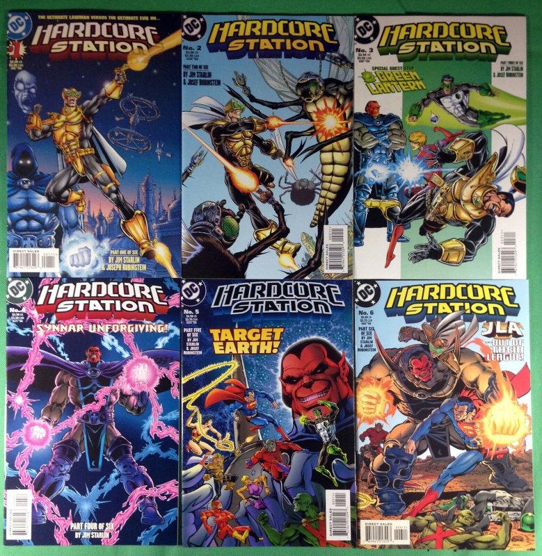 Hardcore Station (1998) 1 2 3 4 5 6 NM (9.4) complete set JLA app Jim Starlin