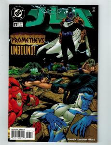 JLA # 17 NM DC Comic Book Batman Superman Justice League Flash Hawkman Atom S75