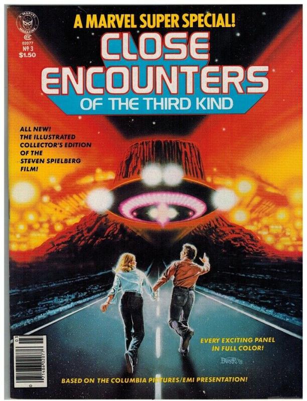 MARVEL SUPER SPECIAL 3 VF 1978 CLOSE ENCOUNTERS