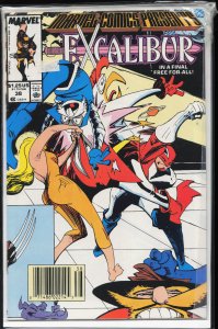 Marvel Comics Presents #38 Newsstand Edition (1989) Excalibur