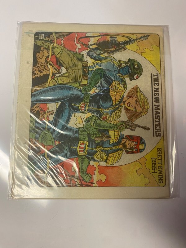 2000 AD Judge Dredd Prog 458 IPC MAGAZINES LTD. UK Comic Newspaper 3 KM47