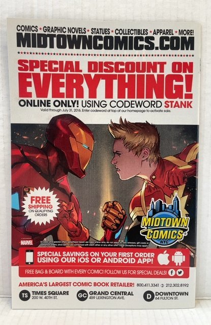 Deadpool #15 Incentive Scott Koblish Secret Comic Variant (2016)