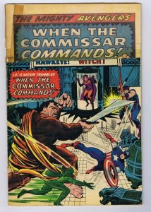 Avengers #18 ORIGINAL Vintage 1965 Marvel Comics Commissar 