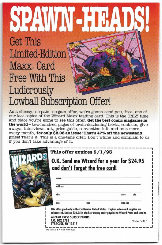 Spawn #8 (1993) VF-NM