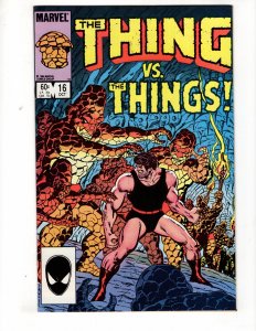 The Thing #16 (1984)  !!! ROCK' EM - SOCK' EM ACTION !!!   / ID#247-B