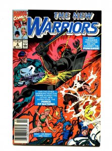 New Warriors #8 - Newsstand Edition (9.0) 1991