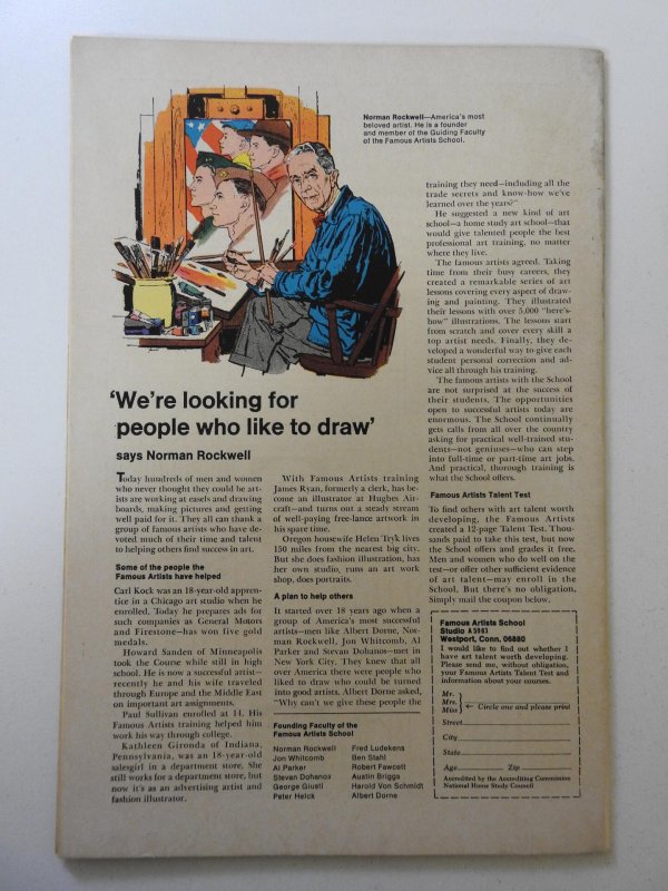 The Avengers #62 (1969) VG+ Condition moisture stain, rust on top staple