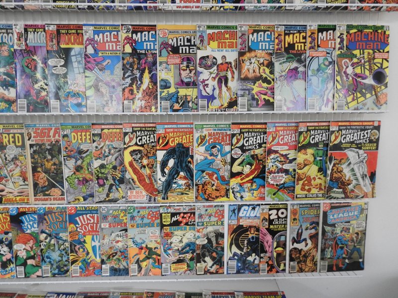 Huge Lot 160+ Comics W/ Defenders, ROM,  Marvel Team-Up, +More! Avg FN Cond!