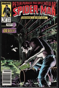 The Spectacular Spider-Man #131 Newsstand Edition (1987) Spider-Man
