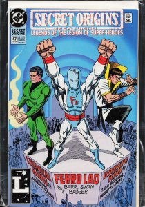 Secret Origins #47 (1990) Superboy and the Legion of Super-Heroes
