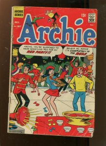 ARCHIE #187 (2.0) RED PARTY! 1968