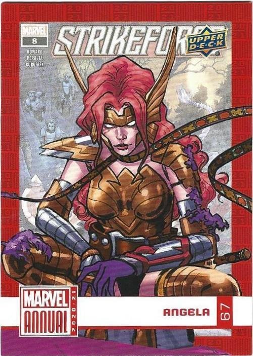 2020-21 Marvel Annual #67 Angela