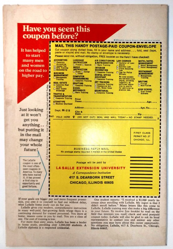 Hero for Hire #7 (6.0, 1973) Luke Cage