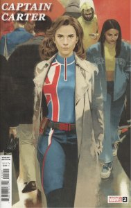 Captain Carter #2 Cover B Aspinall Variant Marvel Comics 2022 EB255