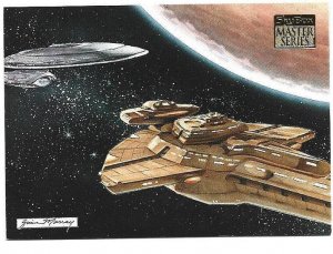 1993 Skybox Star Trek Master Series #67 Cardassian Galor-class Warship