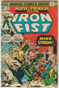 Marvel Premiere #25 (Oct 1975, Marvel), G condition (2.0), 1st Byrne Iron Fist
