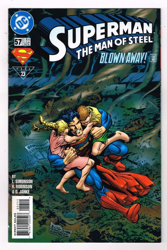 Superman: The Man of Steel #57 (1996) DC Comics