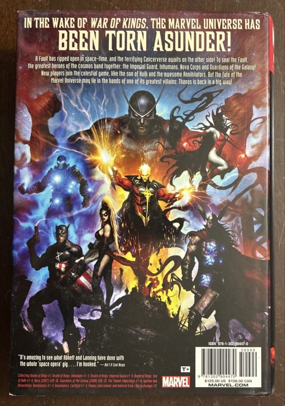 War of Kings Aftermath Realm of Kings Omnibus HC Marvel 2017