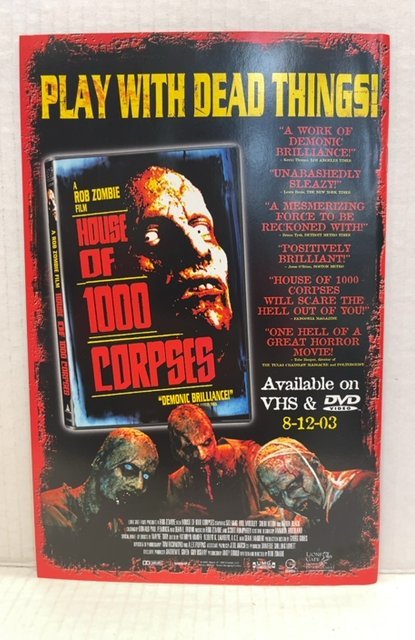 Rob Zombie's Spookshow International #1 (2003)