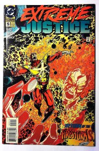 Extreme Justice #5 (1995) DC Comics Firestorm 1st Print Comic Book