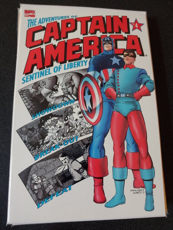 ​THE ADVENTURES OF CAPTAIN AMERICA SENTINEL OF LIBERTY BOOK FOUR TB