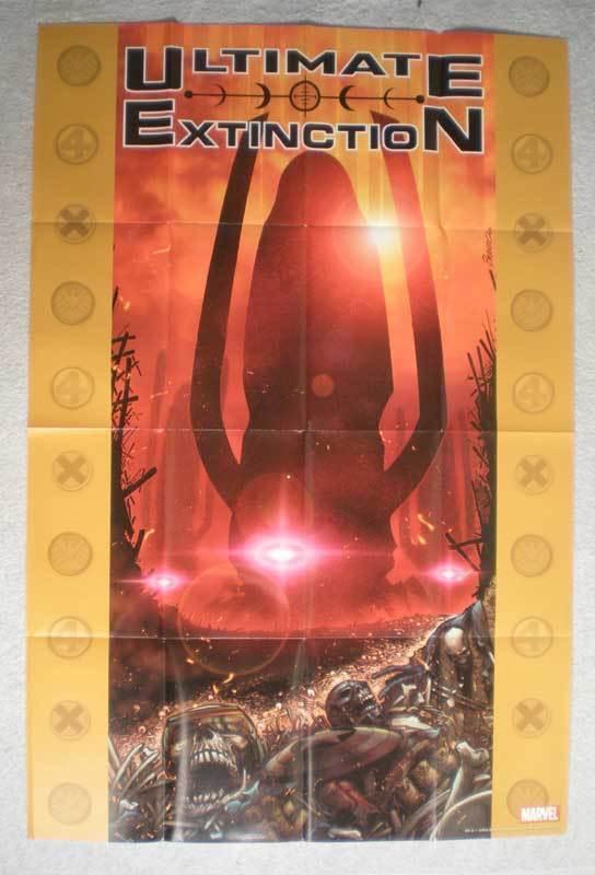 ULTIMATE EXTINCTION Promo Poster, 24x26, 2005, Unused, more Promos in store