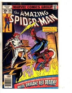 Amazing Spider-Man # 184 VF Marvel Comic Book Green Goblin Vulture Mary J JG9