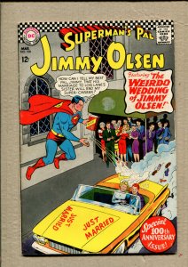 Superman's Pal Jimmy Olsen #100 - Jimmy's Weirdo Wedding! - 1967 (Grade 6.5) WH