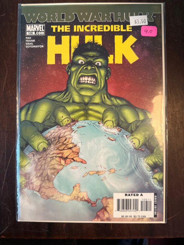 Incredible Hulk #106 (2007)