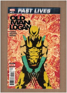 Old Man Logan #21 Marvel Comics 2017 Jeff Lemire Wolverine Past Lives NM- 9.2