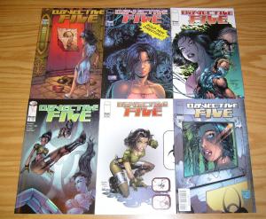 Objective Five #1-6 VF/NM complete series - image comics set lot 2 3 4 5 2000