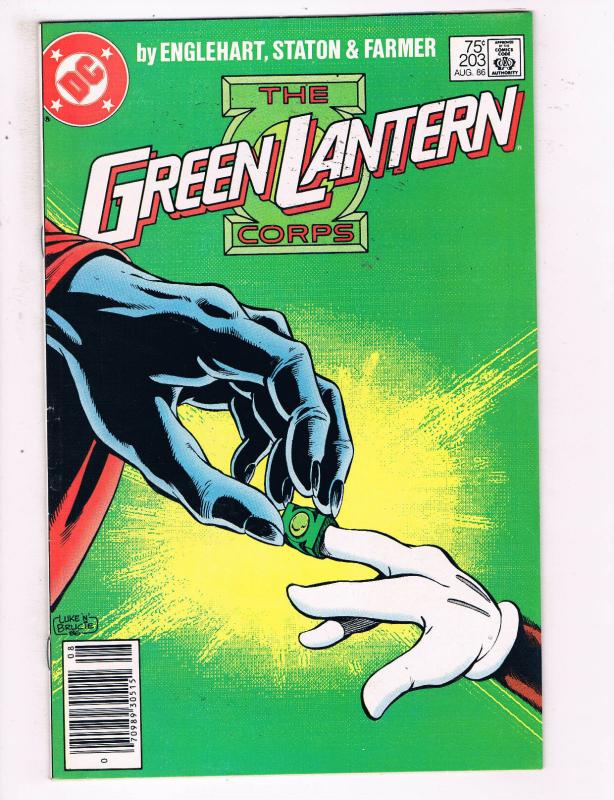 Green Lantern #203 VF DC Comics Modern Age Comic Book DE21