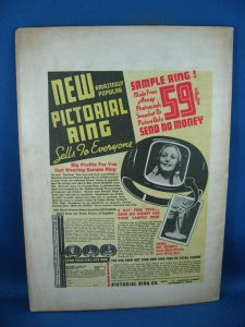 STRANGE AS IT SEEMS SINGLE SERIES 9 F 1939 4 EYED MAN!