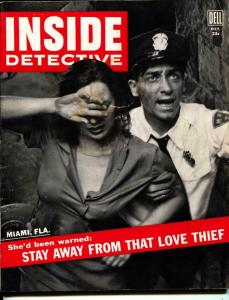 Inside Detective-Pulp-10/1955-Murder-Killer-Execution-VG