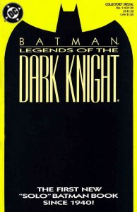 Batman: Legends of the Dark Knight #1A FN ; DC | Yellow Cover