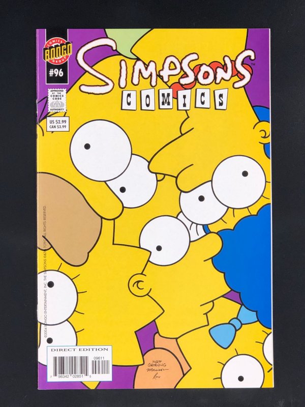 Simpsons Comics #96 (2004)