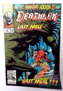 Deathlok #15 (1992) Marvel Comics 1st Print Comic Book